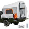 VEVOR Tenda Gonfiabile per Furgone Posteriore, Tenda per Pickup 219 x 165 x 183 cm PU2000 con Finestre Ventilate, Campeggio Viaggio Picnic Escursionismo Attività da Esterno con Pompa ad Aria