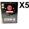MOTUL 10 Litri Olio Motul 2100 15W50 Semi Sintetico Auto Storiche d'Epoca Dopo 1970