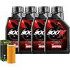 Motul Kit Tagliando Olio Motul 300V 15W50 + Filtro Per Ducati 955 Panigale V2 2020