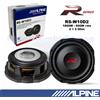 ALPINE Subwoofer ALPINE RS2-W10D2 10" 25cm 1800W 600Wrms Doppia bobina 4+4 Ohm