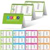 Calendario svedese trimestrale in carta usamano 19 x 14,5 cm personalizzate o neutre