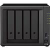 Synology DS923+ - NAS a 4 bay (AMD Ryzen™ 4 thread R1600 dual-core 4 GB RAM 2 porte RJ-45 1GbE), bundle con 4 dischi rigidi NAS Seagate IronWolf da 10TB