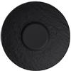 Villeroy & Boch Villeroy&Boch Manufacture Rock Piattino tazza caffè 15cm - nero