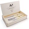 Berti Coltellerie LA CERIMONIA DEI FORMAGGI Set 3 coltelli formaggio - crema