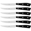Berti Coltellerie COMPENDIO SET 6 COLTELLI TAVOLA NERO