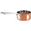 Agnelli 1907 COPPER4 Casseruola alta manico lungo 2 beccucci (Diametro: 14 cm)