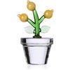 Ichendorf FRUITS & FLOWERS Fermacarte/segnaposto fiore giallo