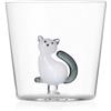 Ichendorf TABBY CAT Tumbler gatto coda grigio
