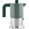 Alessi VITE Caffettiera INDUZIONE - verde (Tazze: 3 tazze)