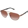 Emporio Armani EA2125 300413 | Occhiali da Sole Graduati o Non Graduati | Prova Online | Unisex | Metallo | Pilot | Oro rosa | Adrialenti