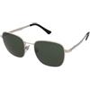Persol PO2497S 518/31 | Occhiali da Sole Graduati o Non Graduati | Prova Online | Unisex | Metallo | Quadrati | Argento | Adrialenti