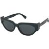 Max Mara Clip-1 MM0139 96N | Occhiali da Sole Graduati o Non Graduati | Prova Online | Plastica | Cat Eye, Extravagant | Verde | Adrialenti