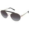 Michael Kors Milos MK1083 10148G | Occhiali da Sole Graduati o Non Graduati | Prova Online | Metallo | Tondi | Nero, Oro | Adrialenti