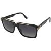 Marc Jacobs Marc 752/S 807/9O | Occhiali da Sole Graduati o Non Graduati | Prova Online | Unisex | Plastica | Quadrati | Nero, Argento | Adrialenti