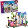 LEGO Friends Casa della Famiglia di Liann - Giocattolo in Miniatura da Costruire con Giardino, 4 Mini Bamboline, Animale Axolotl, Gecko e Accessori - Regalo di Compleanno per Bambine da 7 Anni - 42687