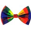 W WIDMANN MILANO Party Fashion 48639 - Papillon Clown, a quadretti colorati, accessorio, circo, costume, accessori, carnevale, festa a tema