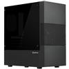 UNYKAch Aero C25 Micro ATX, Micro Tower, PC, nero, ITX, micro ATX, acrilonitrile butadiene stirene (ABS), SGCC, ufficio domestico