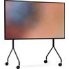 OEM Mobile TV su ruote per televisori da 40-70 pollici - Oprollbar - Mobile TV da salotto - Supporto per monitor e TV - Nero