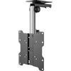 OEM Supporto TV da esterno per pergolati, terrazze, tetti inclinati, regolabile in altezza, da montare sotto una mensola, portata fino a 20 kg, larghezza 43,2 cm