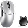 WL Mouse Mouse Wl Mouse Huan Gaming senza fili Ottico 30000dpi Argento