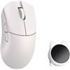 WL Mouse Mouse Wl Mouse Huan Gaming senza fili Ottico 30000dpi Bianco
