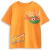 TEENAGE MUTANT NINJA Turtles Maglietta Grafica Arancione | T-Shirt a Maniche Corte Mikey da Ragazzo | Top Classico del Fumetto di Michelangelo | Merce di Abbigliamento TMNT - 4-5 Anni