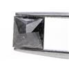 Sparkling Fancy Diamonds Diamante Naturale Nero Fancy a Taglio Quadrato 1.07 ct 4.8 mm 1 Pz