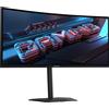 Gigabyte G34WQC2-EK 4719331870294 GIGABYTE G34WQC2 Monitor Gaming Curvo 34" WQHD - 3440 x