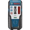 Bosch Professional Ricevitore Laser LR 1 (Laser Rosso, 1 Batteria da 9V, Staffa, Raggio D'Azione: 0-200 m)