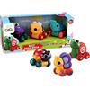 TEOREMA S.R.L. GoGo Animaletti Brum Brum, veicoli giocattolo a spinta per bambini, modelli assortiti