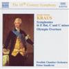 Joseph Martin Kr Kraus: Symphonies in E flat, C and C minor - Olympie Overt (CD)