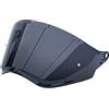 ILM Visiera per casco Dual Sport Modello WS902 (Visiera, Tinta Nera)