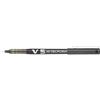 PILOT Hi-Tecpoint V5 - Set di 6 penne roller a inchiostro liquido Pte sottile, colore: Nero