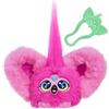 Furby Furblets, Flo-Flo, Peluche Fenicottero Giocattolo in Miniatura per Bambini e Bambine dai 6 Anni in Su, Oltre 45 Suoni e Melodie, Con 2 Clip Portachiavi, Multicolore