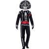 Smiffys Costume Sposa Giorno dei Morti, comprende Abito e Velo con Rose Halloween