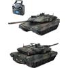 Tamiya 56046 1/16 RC Leopard 2 A7V Full Operation Tank 4ch Radio Set Nuovo da JP