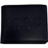 Icon Portacarte Portafoglio Icon logo da uomo rif. ICPU04A13, Nero