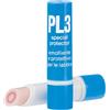KELEMATA PL3 Stick Labbra con Anello Rosso, Burrocacao Idratante e Riparatore 3,7g, Balsamo Labbra Screpolate, Triplice Azione Protezione Vento Freddo e Sole, Trattamento Quotidiano Anti-Secchezza