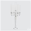 Enzo De Gasperi EDG Enzo De Gasperi Portacandele Crystal x5 con Cilindri H100 cm