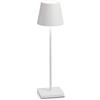 Zafferano Poldina pro Lampada da Tavolo Bianco Opaco 38 cm