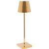 Zafferano Poldina pro Lampada da Tavolo Oro Lucido 38 cm