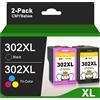 302 XL 302XL Cartucce D'Inchiostro Rigenerate per Cartucce HP 302 Nero E Colore