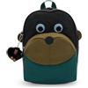 Kipling FASTER Zaino per bambini, Black Khaki Bl (Nero)