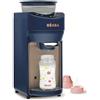 BÉABA, Scaldabiberon, preparazione automatica e istantanea del biberon in 20 secondi senza preriscaldamento, dosatore di latte, temperatura a scelta tra 22° e 70°, Milkeo Plus, Blu Notte