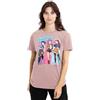 KPOP Demon Hunters Maglietta da Donna KPOP Demon Hunters Huntrix Anime Sketch, Rosa, S