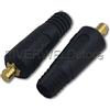 RIVERWELD Cavo di saldatura TIG Pannello Connettore-spina Nero DKJ10-25 200Amp Raccordo rapido 2pz