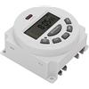 TARSHYRY Interruttore del Timer Programmabile, relè Timer LCD 12V 12V CN101A Digital Time Switch, per Elettrodomestici Elettrici e Scatole Luminose