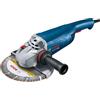 Bosch Professional Smerigliatrice angolare GWS 22-230 J (2.200W, incl. imp. agg. anti-vibr., flangia montaggio, dado di serraggio, cuffia prot, chiave a due perni, disco diam., conf. in cartone), blu
