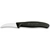 VICTORINOX COLTELLO SPELUCCHINO CURVO Classic 5cm Nero Acciaio inox