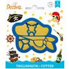 DECORA STAMPO BISCOTTI MASCHERA PIRATA